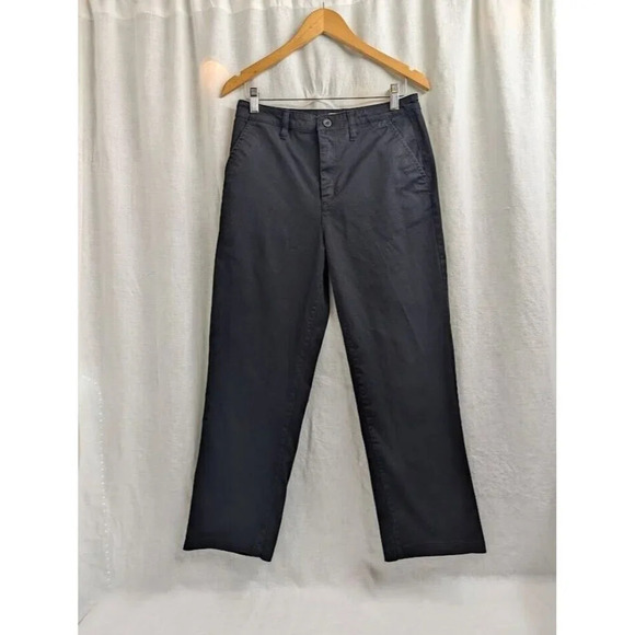 Brixton Pants - Brixton black Victory pant, women's size 28, straight leg, cropped B16